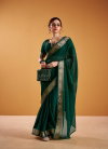 Ynf7911 Poly Shimmer Zari Weaving Work Saree Exporters In India
